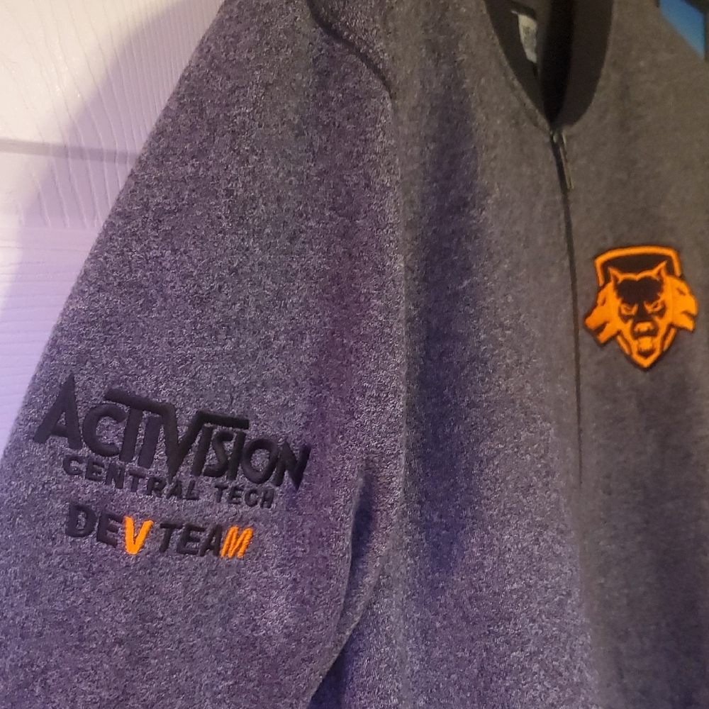 New Era Charcoal Call Of Duty Black Ops 6 Mens Jacket - Picture 3 of 5